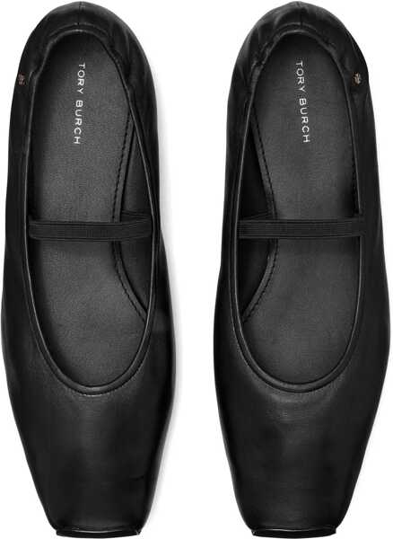 Balerini Tory Burch Ballerina Runway BLACK Femei (BM 16758390) 4