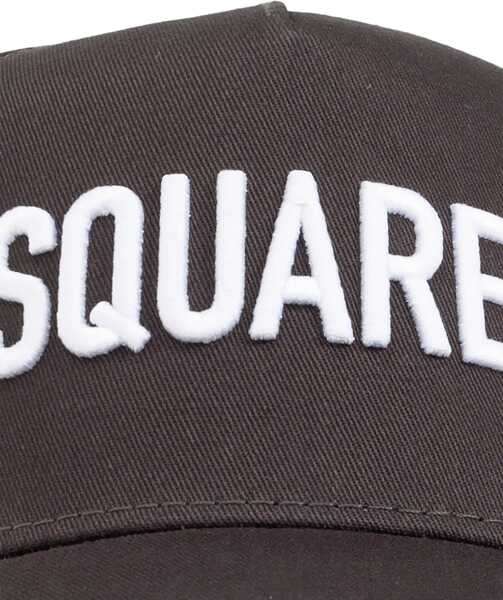 Sepci DSQUARED2 Baseball Hat With Logo BLACK Barbati (BM 16758543) 3