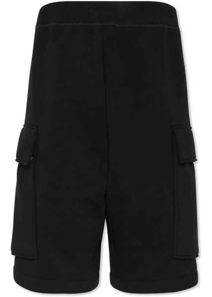 Pantaloni scurti DSQUARED2 Cargo Bermuda Shorts Balloon BLACK Barbati (BM 16759218) 2