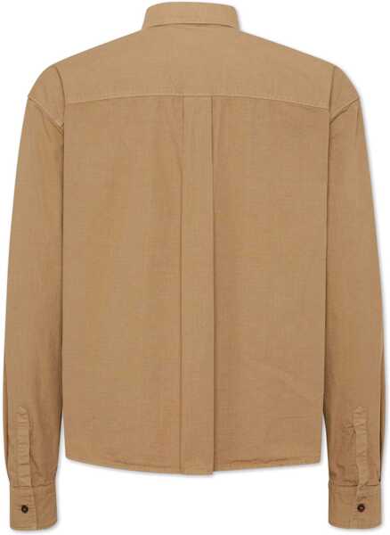 Camasi casual DSQUARED2 Icon Ripstop Shirt BROWN Barbati (BM 16759224) 2