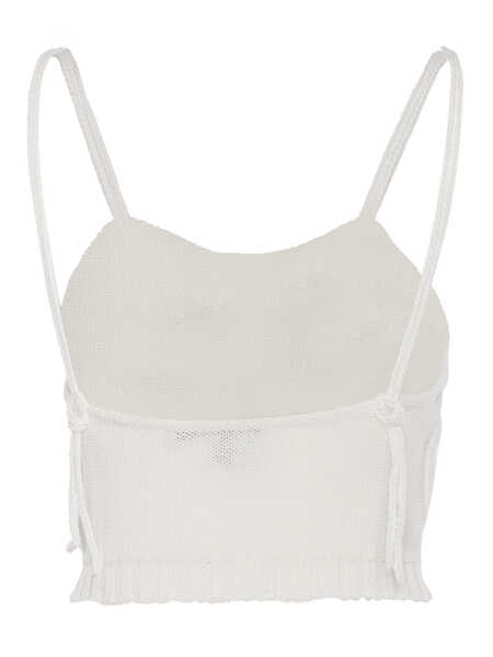 Topuri Alberta Ferretti Knitted top White Femei (BM 16759385) 2