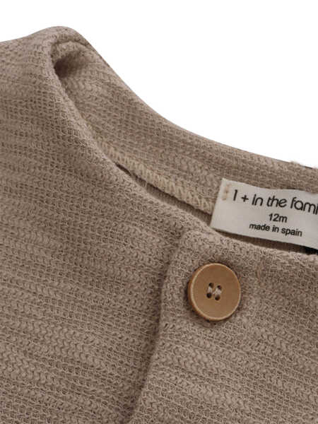 Geci de iarna One More In The Family Brown jacket with ruffle Beige Baieti (BM 16759424) 2