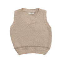 Veste sport Brown knitted vest Baieti