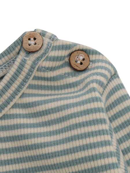 Tricouri One More In The Family Striped shirt Gray Baieti (BM 16759433) 2