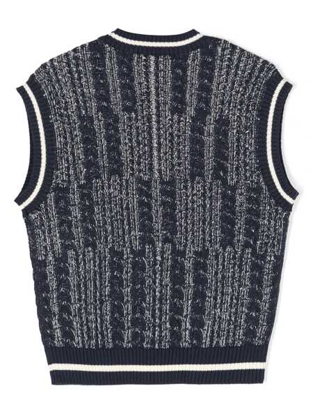 Pulovere Emporio Armani VEST - SWEATER Blue Baieti (BM 16759562) 2