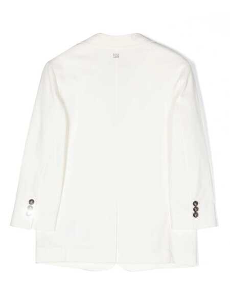 Sacouri Dou-Uod White blazer White Baieti (BM 16759787) 2