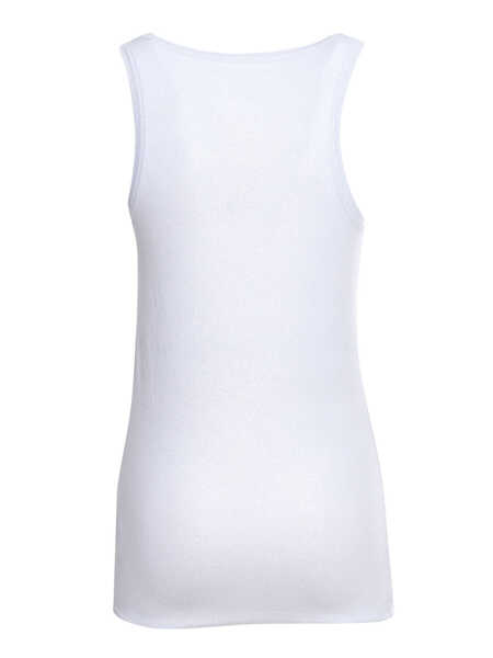 Topuri Filatures Du Lion Shiny tank top White Femei (BM 16759964) 2