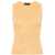 Fabiana Filippi Sleeveless top with paillettes Orange