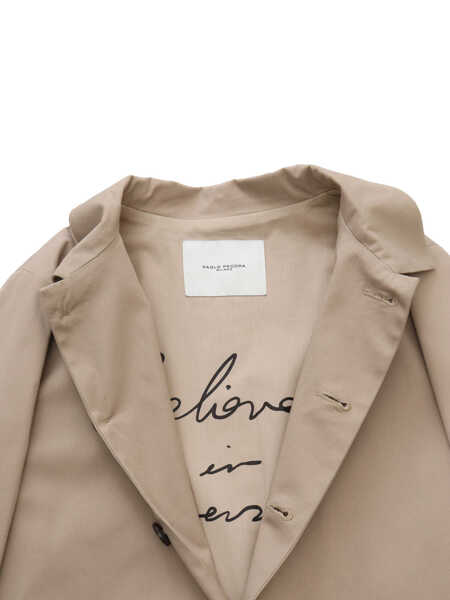 Geci de ploaie Paolo Pecora TRENCH COAT Beige Baieti (BM 16760048) 2