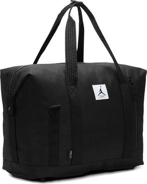 Genti de voiaj de mana Nike Air Jordan Solid Color Jam Flight Duffel Bag With Contrastin Black Barbati (BM 16760199) 3