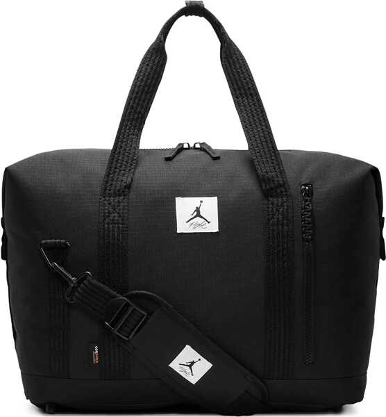Genti de voiaj de mana Nike Air Jordan Solid Color Jam Flight Duffel Bag With Contrastin Black Barbati (BM 16760199) 1