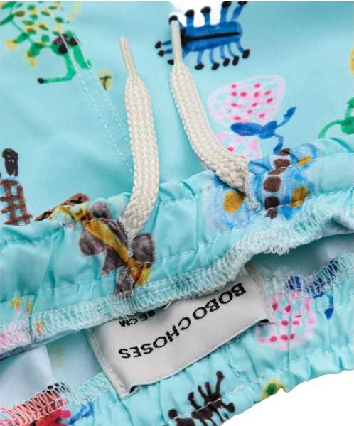 Sorturi de baie Bobo Choses Baby Funny Insects All Over Swim Shorts AZURE Baieti (BM 16760427) 2
