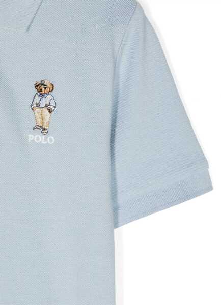 Bluze Ralph Lauren Ss Kc M1-Knit Shirts-Polo Shirt BLUE Baieti (BM 16760451) 3