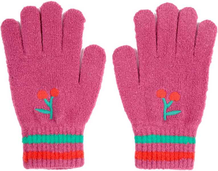 Manusi Bobo Choses Cherry Knitted Gloves FUCHSIA Baieti (BM 16760502) 1