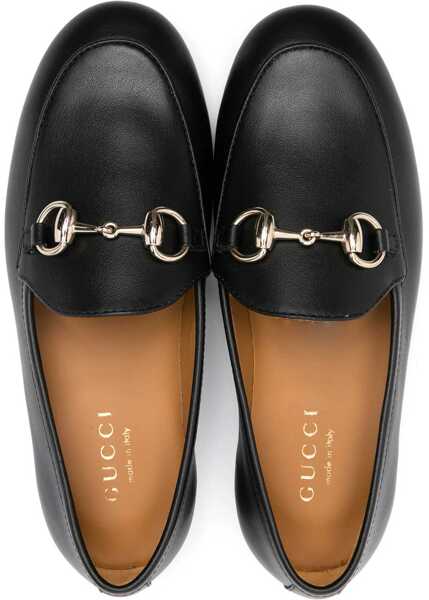 Mocasini Gucci Moccasin Leather, R.s. Bolina/Black BLACK Baieti (BM 16760538) 3