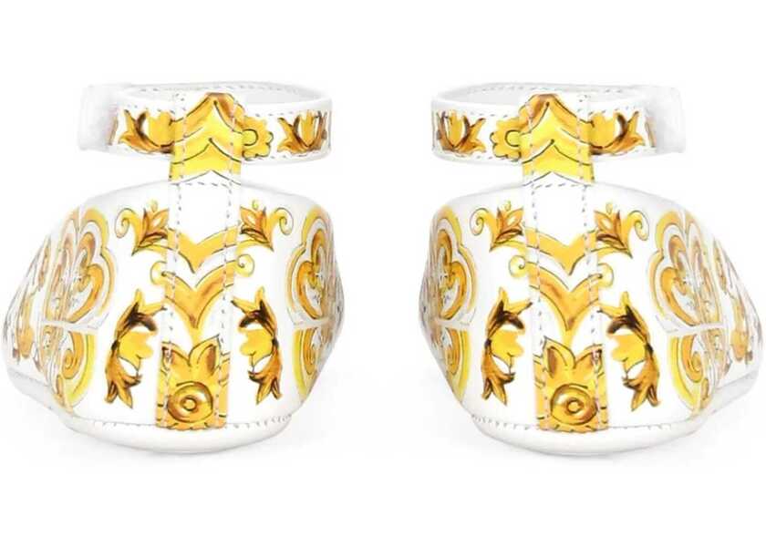 Balerini Dolce & Gabbana Ball. With Tassel Strap Stam Azulejos Yellow YELLOW Fete (BM 16760547) 3