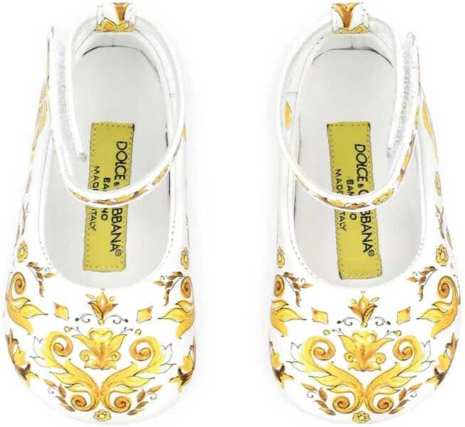 Balerini Dolce & Gabbana Ball. With Tassel Strap Stam Azulejos Yellow YELLOW Fete (BM 16760547) 4