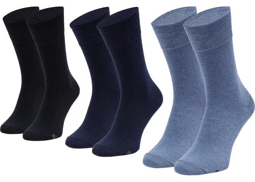 Sosete SKECHERS 3pk Mens Basic Socks Navy Barbati (BM 16760733) 1