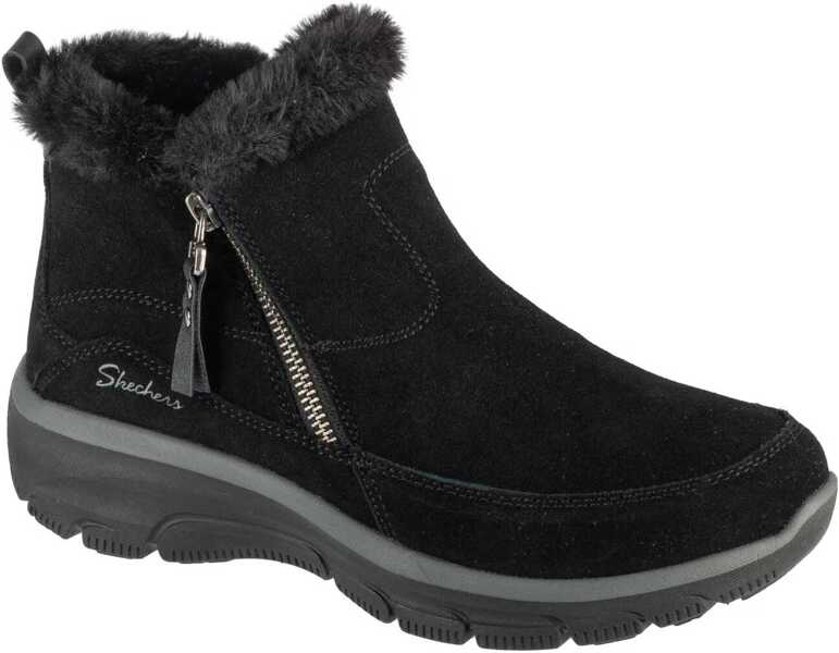 Bocanci de iarna SKECHERS Easy Going - Cool Zip Black Femei (BM 16760853) 1