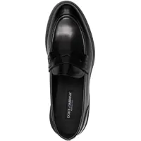 Mocasini Dolce & Gabbana pentru Barbati - Mocasini Dolce & Gabbana Leather Loafers BLACK Barbati (BM 16760868) - B-mall.ro