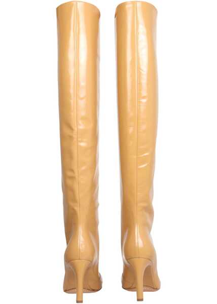 Cizme scurte Dries Van Noten High Boots BEIGE Femei (BM 16762356) 4