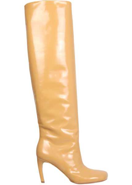 Cizme scurte Dries Van Noten High Boots BEIGE Femei (BM 16762356) 1