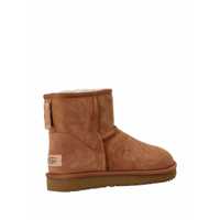 Bocanci UGG Dama - Bocanci UGG Mini Classic Ii Beige Pull-On Boots In Suede Woman Beige Femei (BM 16762652) - B-mall.ro