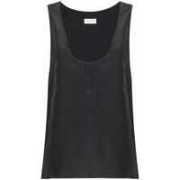 Topuri Saint Laurent Silk Tank Top Femei