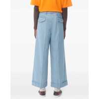 Pantaloni Valentino Garavani pentru Barbati - Pantaloni casual Valentino Garavani Oversized Trousers LIGHT BLUE Barbati (BM 16769985) - B-mall.ro