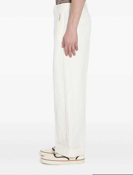 Pantaloni casual Valentino Garavani Trousers WHITE Barbati (BM 16770000) 2