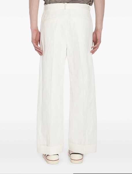 Pantaloni casual Valentino Garavani Trousers WHITE Barbati (BM 16770000) 3