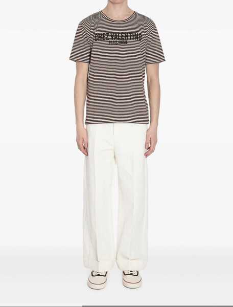 Pantaloni casual Valentino Garavani Trousers WHITE Barbati (BM 16770000) 5