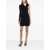 Saint Laurent Saint Laurent One Sleeve Dress Black