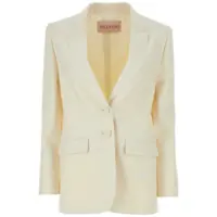 Jachete Valentino Wool And Silk Toile Iconographe Jacket Femei