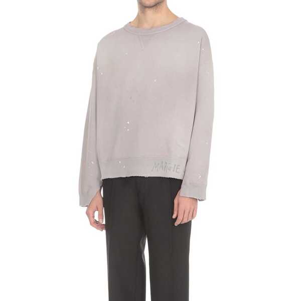 Bluze de trening Maison Margiela Maison Margiela Cotton Sweatshirt Lilac Barbati (BM 16770068) 2
