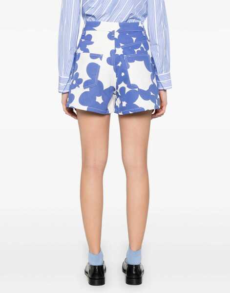 Pantaloni scurti Marni Cotton Shorts MULTICOLOUR Femei (BM 16770183) 4