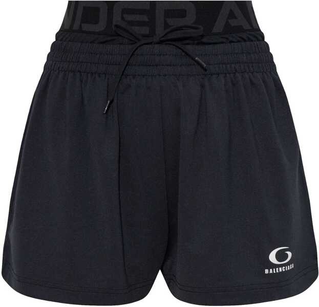 Pantaloni scurti Balenciaga Under Armour Running Shorts BLACK Femei (BM 16770270) 1