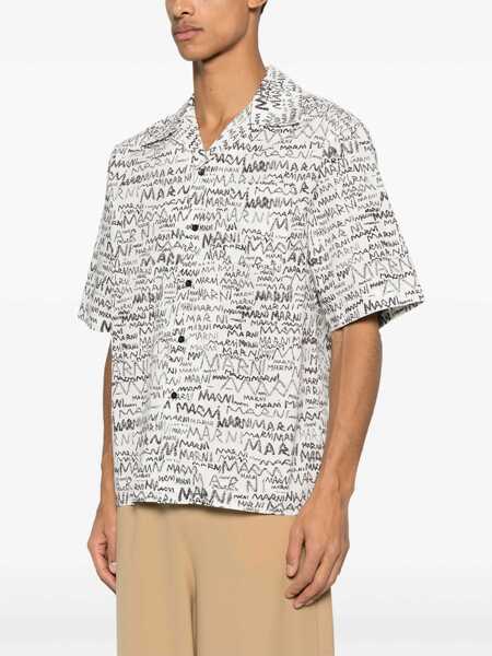Camasi casual Marni Printed Shirt MULTICOLOUR Barbati (BM 16770273) 3