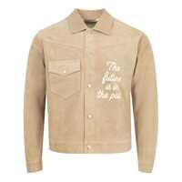 Geci Human Made Suede Leather Jacket Barbati
