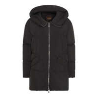 Geci de iarna Moorer Black Down Jacket Femei