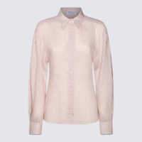 Camasi Brunello Cucinelli Pale Pink Shirt Femei