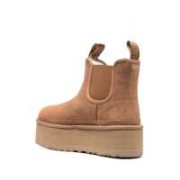 Bocanci UGG Dama - Bocanci UGG Neumel Brown Ankle Boots With Platform In Suede Leather BROWN Femei (BM 16774874) - B-mall.ro