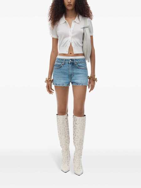 Pantaloni scurti Alexander Wang Alexander Wang Denim Shorts BLUE Femei (BM 16775012) 3
