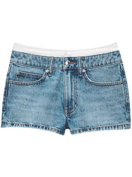 Pantaloni scurti Alexander Wang Alexander Wang Denim Shorts BLUE Femei (BM 16775012) 1