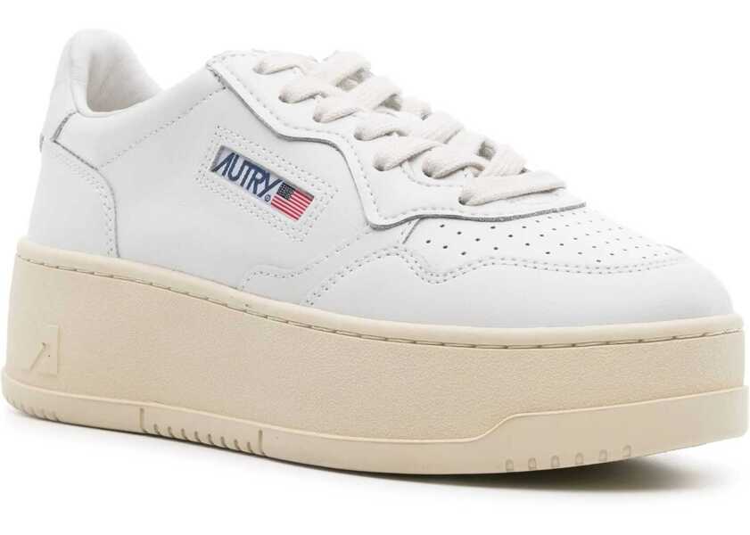 Sneakers AUTRY Medalist Platform Low Sneakers WHITE Femei (BM 16776417) 2