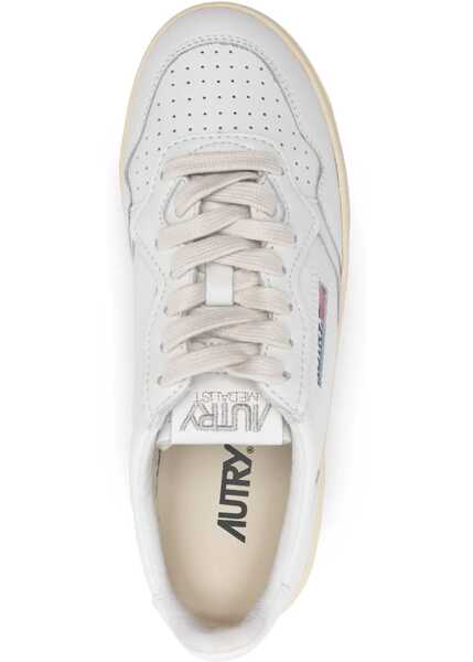 Sneakers AUTRY Medalist Platform Low Sneakers WHITE Femei (BM 16776417) 4
