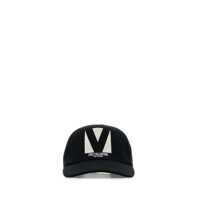 Sepci Valentino Garavani Black And Beige Hat Barbati