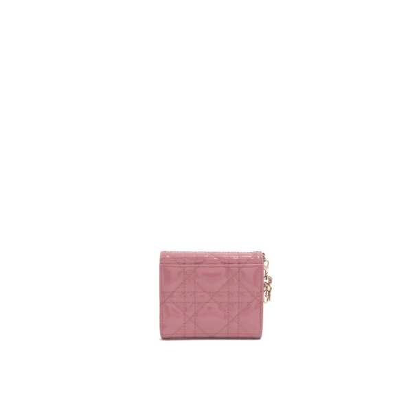 Portofele Dior Dior Lotus Leather Wallet Pink Femei (BM 16780031) 2