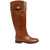 Tory Burch Tory Burch T Lock Riding Boot Shoes BROWN