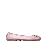 Balerini Tory Burch Minnie Travel Metallic Leather Ballet Flats Femei
